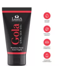 INTIMATELINE LUXURIA - GEL SEXUEL ORAL SAVEUR FRAISE 50 ML INTIMATELINE LUXURIA - GEL SEXUEL ORAL SAVEUR FRAISE 50 ML