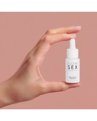BIJOUX - SLOW SEX HUILE DE SEXE ORAL AU CBD 15 ML