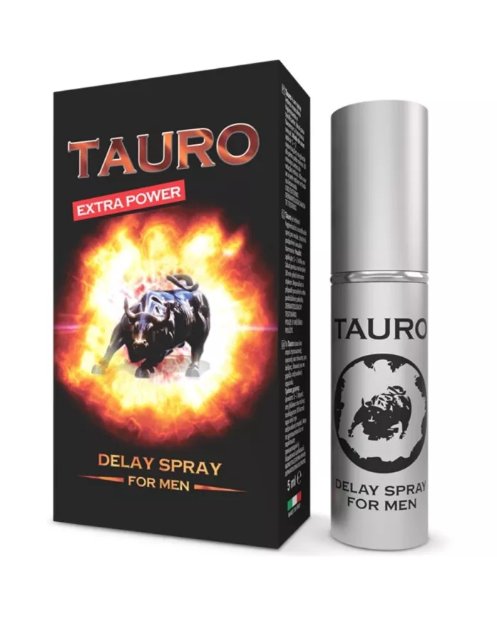 TAURO - EXTRA POWER SPRAY RETARDANT POUR HOMME 5 ML