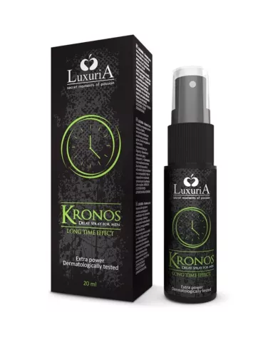 INTIMATELINE LUXURIA - KRONOS SPRAY RETARDANT EFFET DÉSENSIBILISANT 20 ML INTIMATELINE LUXURIA - KRONOS SPRAY RETARDANT EFFET DÉSENSIBILISANT 20 ML