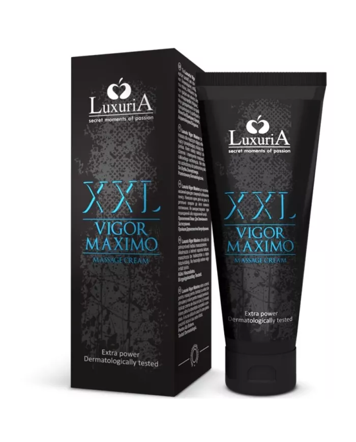 INTIMATELINE LUXURIA - CRÈME DE MASSAGE XXL VIGOR MAXIMO 75 ML INTIMATELINE LUXURIA - CRÈME DE MASSAGE XXL VIGOR MAXIMO 75 ML