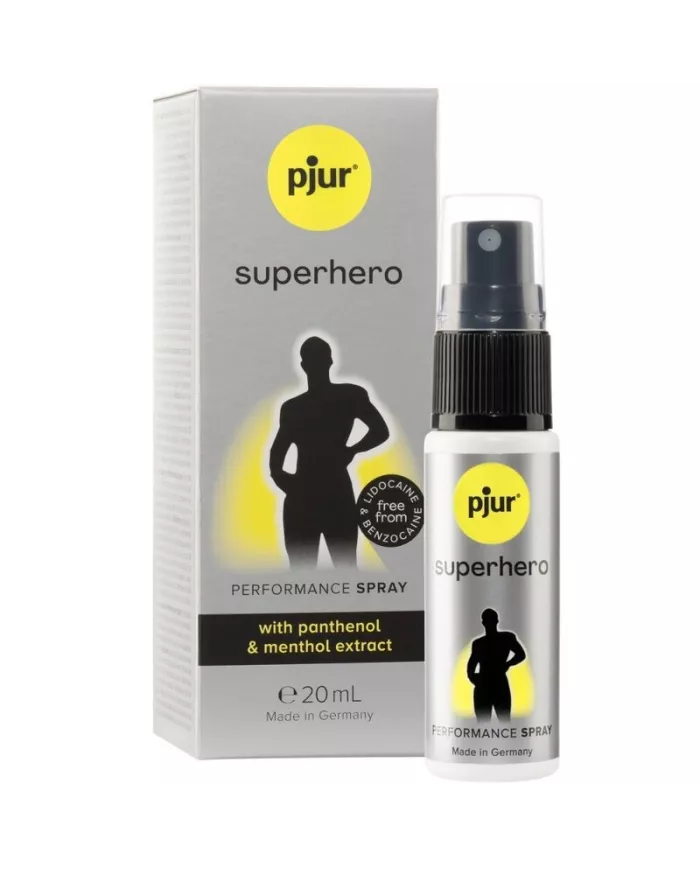 PJUR - SUPERHÉROS PERFORMANCE SPRAY RETARDANT 20 ML PJUR - SUPERHÉROS PERFORMANCE SPRAY RETARDANT 20 ML