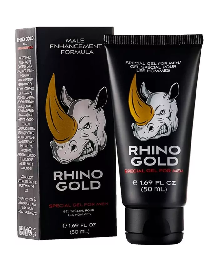 RHINO GOLD - GEL SPÉCIAL POUR HOMME 50 ML