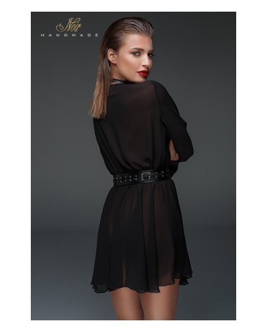 Minirobe choker en mousseline F150