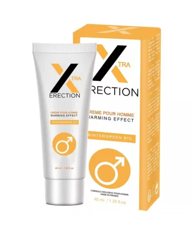 RUF - X ERECTION CRÈME DÉRECTION EFFET CHALEUR 40 ML RUF - X ERECTION CRÈME DÉRECTION EFFET CHALEUR 40 ML