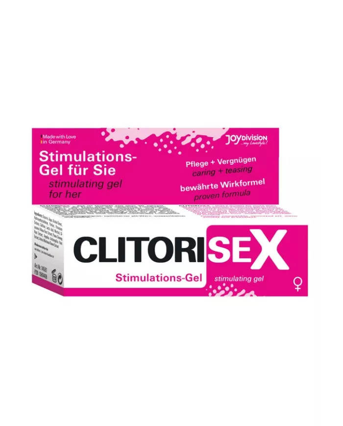 JOYDIVION EROPHARM - CLITORISEX CREME STIMULANTE 40 ML JOYDIVION EROPHARM - CLITORISEX CREME STIMULANTE 40 ML