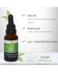 500 COSMETICS - CIBIDIL HUILE DE CBD RELAXANTE 15 % 30 ML