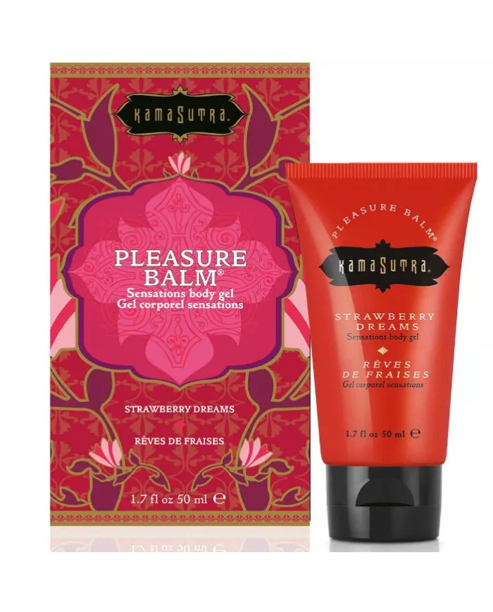 KAMASUTRA - BAUME DE PLAISIR STIMULANT SAVEUR RÊVES DE FRAISE 50ML KAMASUTRA - BAUME DE PLAISIR STIMULANT SAVEUR RÊVES DE FRAISE 50ML