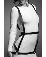 Robe harnais marron - Maze