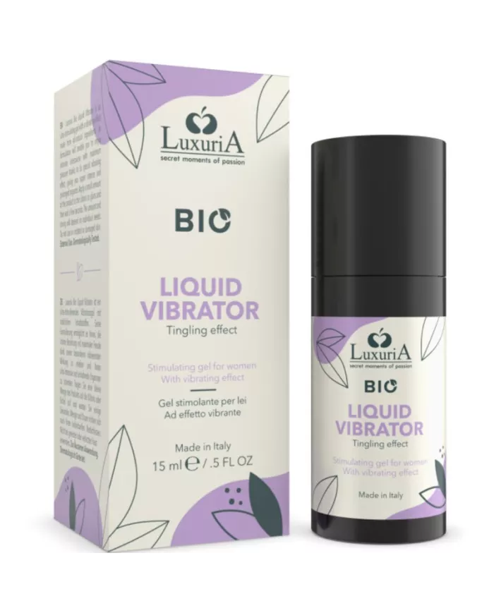 INTIMATELINE LUXURIA - GEL BIO STIMULANT POUR SON EFFET VIBRANT 15 ML INTIMATELINE LUXURIA - GEL BIO STIMULANT POUR SON EFFET VIBRANT 15 ML
