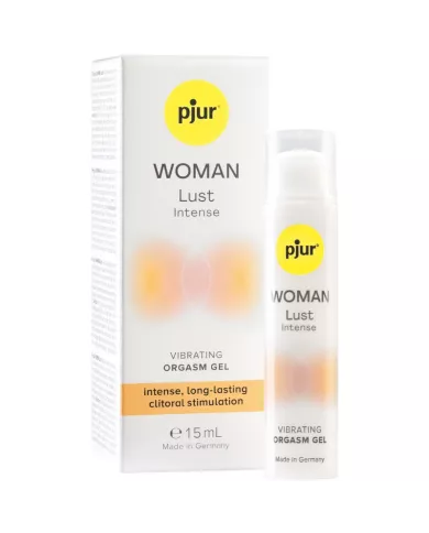 PJUR - WOMAN LUST GEL VIBRANT INTENSE POUR ORGASME 15 ML