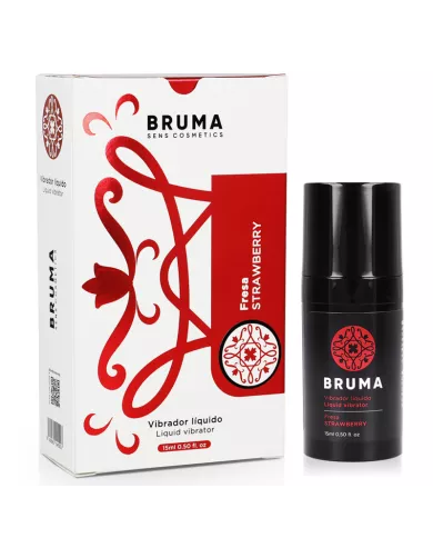 BRUMA - VIBRATEUR LIQUIDE ULTRA GLISSANT FRAISE 15 ML BRUMA - VIBRATEUR LIQUIDE ULTRA GLISSANT FRAISE 15 ML