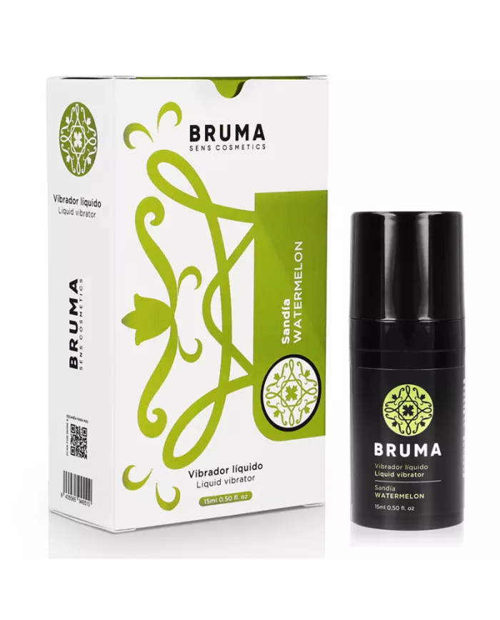 BRUMA - VIBRATEUR LIQUIDE ULTRA GLISSANT Pastèque 15 ML