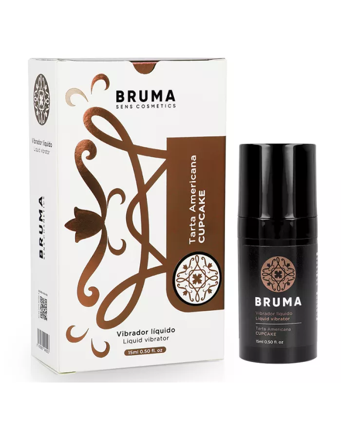 BRUMA - VIBRATEUR LIQUIDE ULTRA GLISSANT CUPCAKE 15 ML