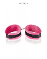 Menottes de poignets rose et noir