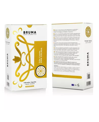 BRUMA - VIBRATEUR LIQUIDE ULTRA GLISSANT PINA COLADA 15 ML