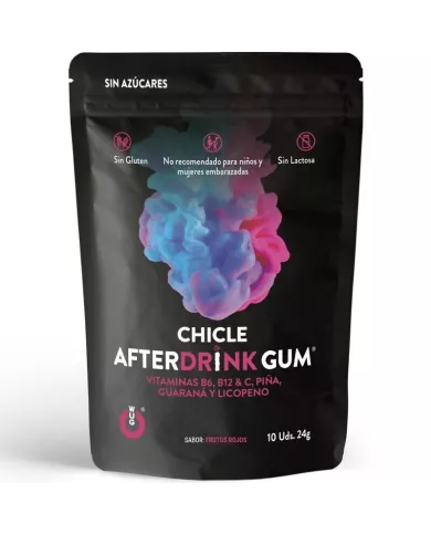 WUG GUM - AFTER DRINK HANGOVER 10 UNITS