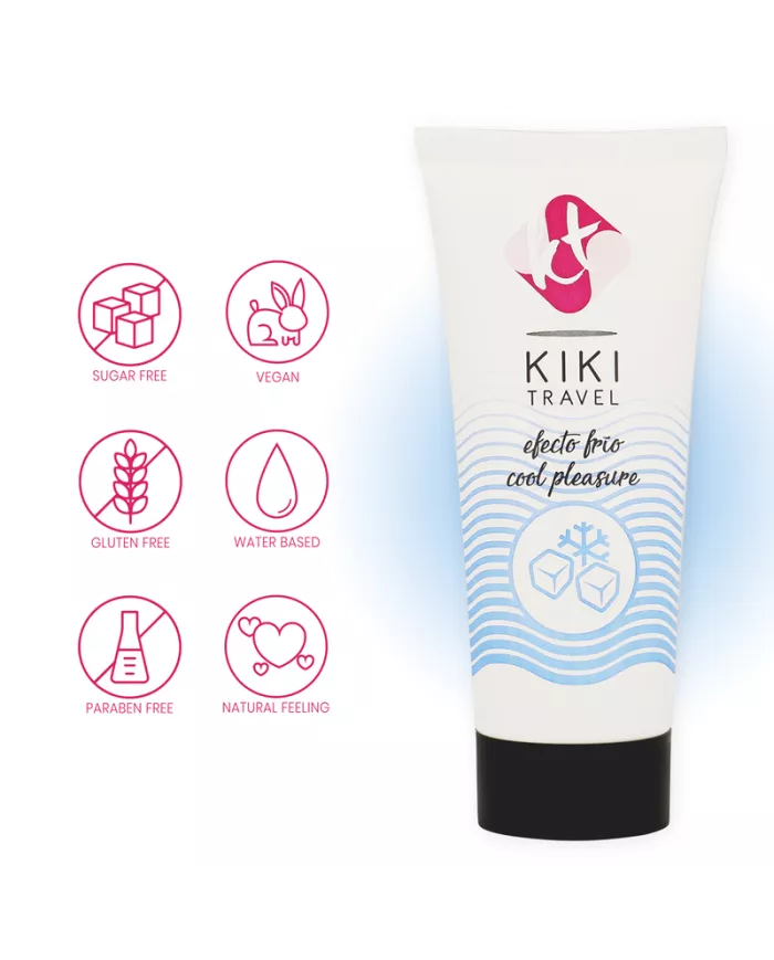KIKÍ TRAVEL - LUBRIFIANT EFFET REFROIDISSANT 50 ML