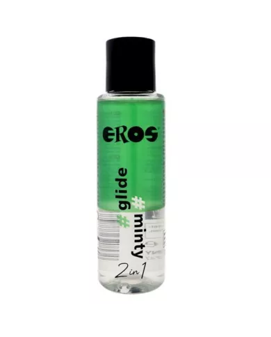 EROS - LUBRIFIANT "2 EN 1" GLIDE MENTHE À BASE DE SILICONE 100 ML EROS - LUBRIFIANT "2 EN 1" GLIDE MENTHE À BASE DE SILICONE 100 ML