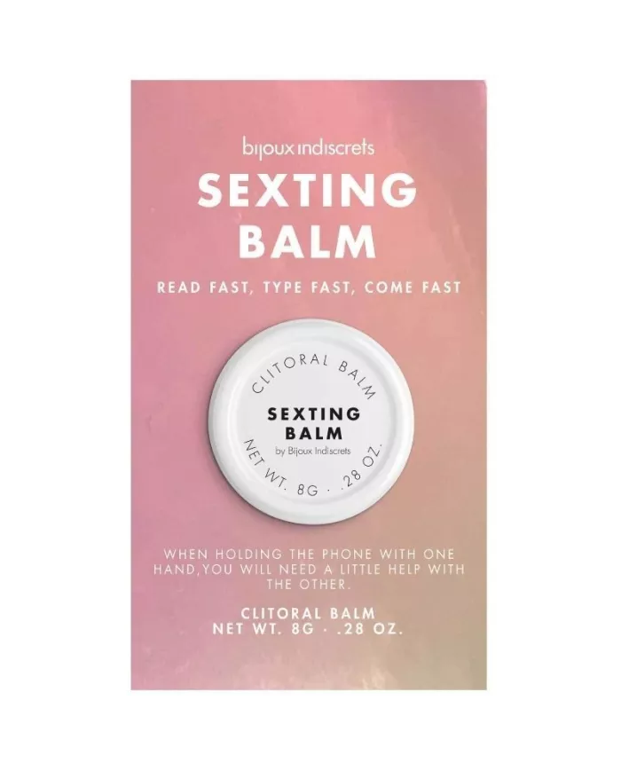 BIJOUX - BAUME CLITHÉRAPIE BAUME SEXTING CLITORIS BIJOUX - BAUME CLITHÉRAPIE BAUME SEXTING CLITORIS