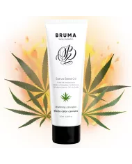 BRUMA - HUILE DE GRAINES DE SATIVA GEL GLISSANT RÉCHAUFFANT SAVEUR DE CANNABIS 100 ML