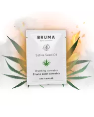 BRUMA - HUILE DE GRAINES DE SATIVA GEL GLISSANT RÉCHAUFFANT SAVEUR DE CANNABIS 6 ML