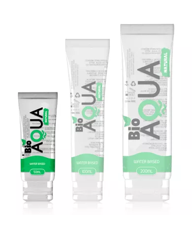 BIOAQUA - LUBRIFIANT INGRÉDIENTS NATURELS À BASE D''EAU 50 ML