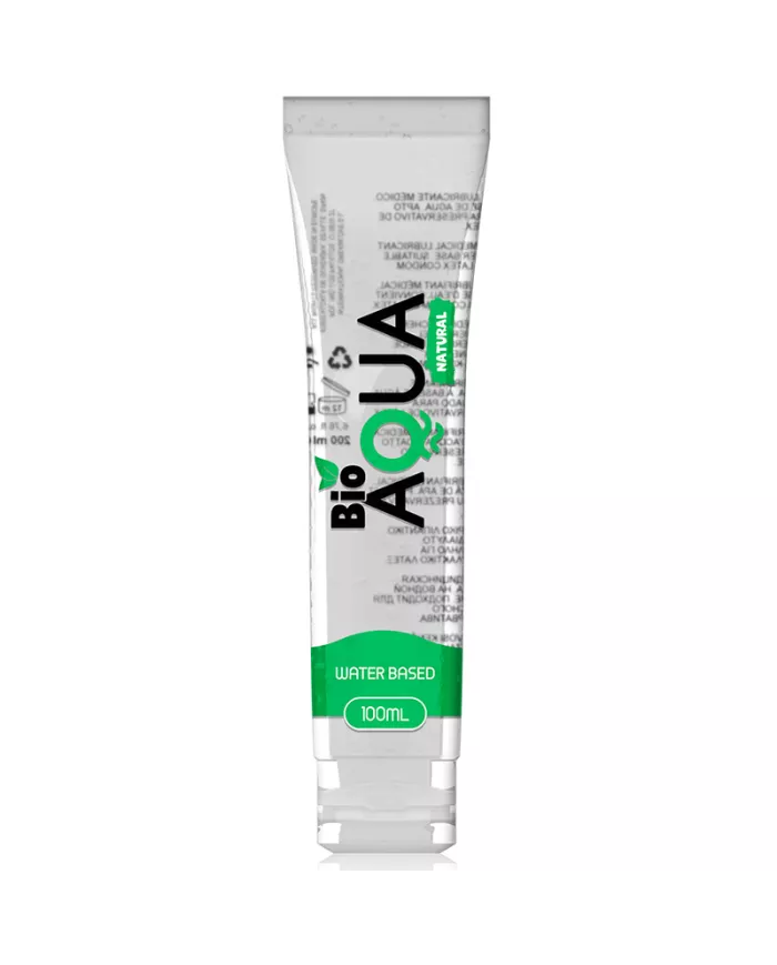 BIOAQUA - LUBRIFIANT INGRÉDIENTS NATURELS À BASE D''EAU 100 ML