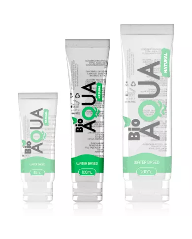 BIOAQUA - LUBRIFIANT INGRÉDIENTS NATURELS À BASE D''EAU 100 ML