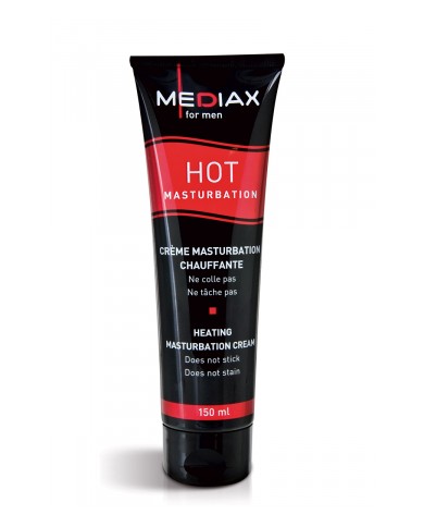 Crème de masturbation chauffante - Mediax