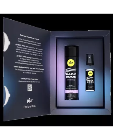 PJUR - BACK DOOR ENSEMBLE DE LUBRIFIANT ANAL ET SPRAY PJUR - BACK DOOR ENSEMBLE DE LUBRIFIANT ANAL ET SPRAY