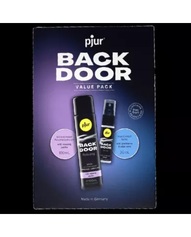 PJUR - BACK DOOR ENSEMBLE DE LUBRIFIANT ANAL ET SPRAY PJUR - BACK DOOR ENSEMBLE DE LUBRIFIANT ANAL ET SPRAY