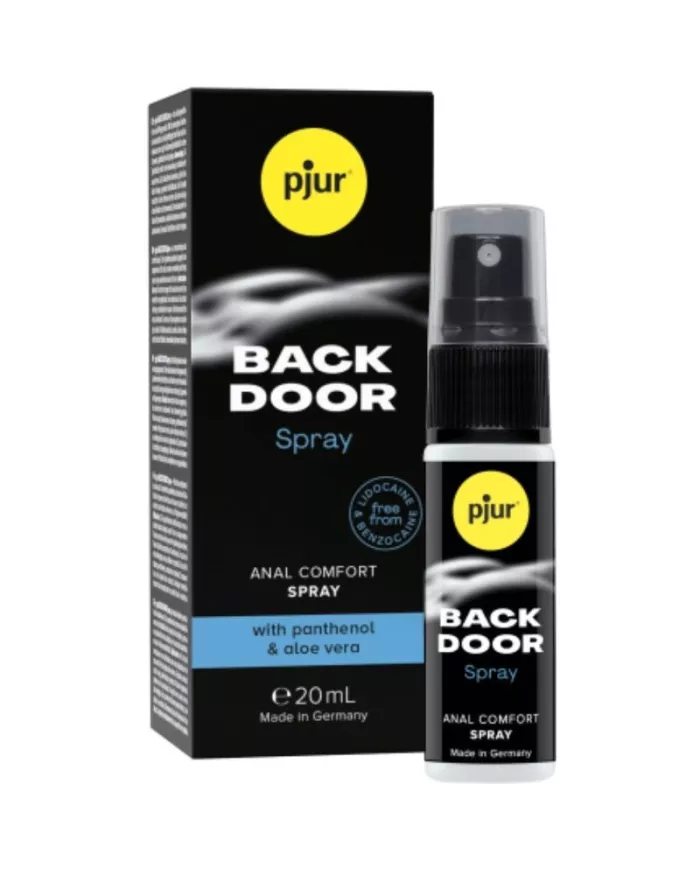 PJUR - BACK DOOR ENSEMBLE DE LUBRIFIANT ANAL ET SPRAY