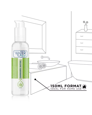 WATERFEEL - LUBRIFIANT AU CANNABIS 150 ML WATERFEEL - LUBRIFIANT AU CANNABIS 150 ML