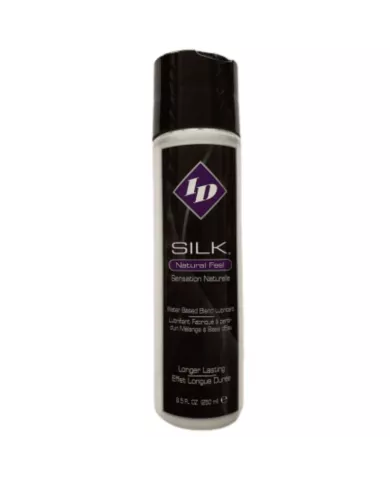 ID SILK - FEEL LUBRIFIANT NATUREL À BASE D'EAU ET DE SILICONE 250 ML ID SILK - FEEL LUBRIFIANT NATUREL À BASE D'EAU ET DE SILICONE 250 ML