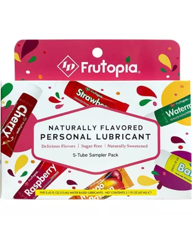 ID FRUTOPIA - LUBRIFIANT ASSORTIMENT 5 PACK 12 ML ID FRUTOPIA - LUBRIFIANT ASSORTIMENT 5 PACK 12 ML