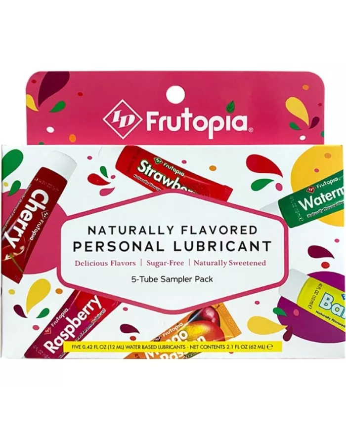 ID FRUTOPIA - LUBRIFIANT ASSORTIMENT 5 PACK 12 ML