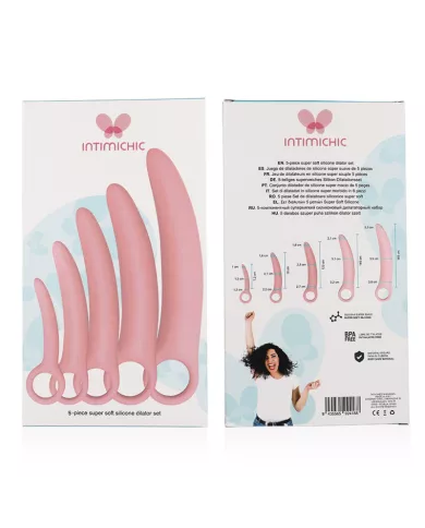 INTIMICHIC - DILATEUR SILICONE 5 PCS INTIMICHIC - DILATEUR SILICONE 5 PCS