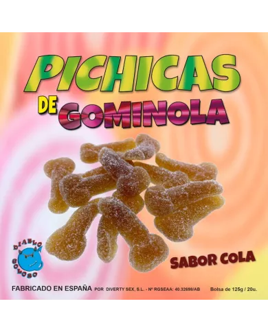 DIABLO GOLOSO - TRANCHES DE GOMME AU COLA DIABLO GOLOSO - TRANCHES DE GOMME AU COLA