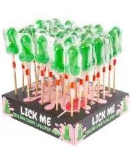 SECRETPLAY - PRÉSENTOIR DE SUCETTES PÉNIS À LA MENTHE AVEC EFFET FROID (40 UNITÉS) SECRETPLAY - PRÉSENTOIR DE SUCETTES PÉNIS À LA MENTHE AVEC EFFET FROID (40 UNITÉS)