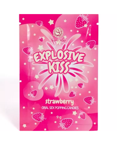 SECRETPLAY - BONBONS EXPLOSIFS À LA FRAISE SECRETPLAY - BONBONS EXPLOSIFS À LA FRAISE