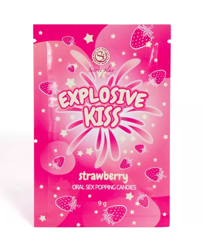 SECRETPLAY - BONBONS EXPLOSIFS À LA FRAISE