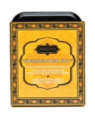 KAMASUTRA - WEEKENDER KIT EN BOÎTE COCO ET ANANAS KAMASUTRA - WEEKENDER KIT EN BOÎTE COCO ET ANANAS