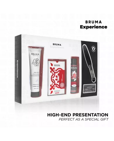 BRUMA XPERIENCE - KIT TENTATION FRAISE DOUCE AVEC AMPLIFICATEUR D'ORGASME BRUMA XPERIENCE - KIT TENTATION FRAISE DOUCE AVEC AMPLIFICATEUR D'ORGASME