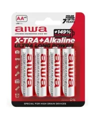 AIWA - PILE ALCALINE X-TRA AA LR6 BLISTER*4 AIWA - PILE ALCALINE X-TRA AA LR6 BLISTER*4