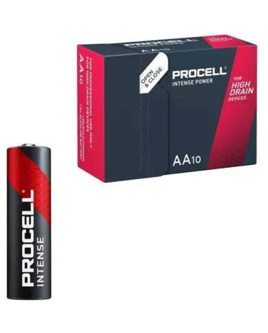 PROCELL - INTENSE POWER ALCALINE LR6 AA 1,5V BOÎTE*10