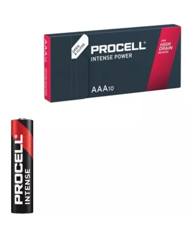 PROCELL - INTENSE POWER ALCALINE LR03 AAA 1,5V BOÎTE*10