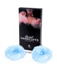SECRETPLAY - MENOTTES DE MARABOU LUMIÈRE BLEUE SECRETPLAY - MENOTTES DE MARABOU LUMIÈRE BLEUE