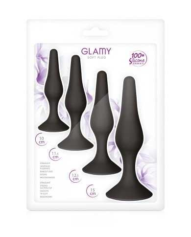 Coffret 4 soft plugs - Glamy