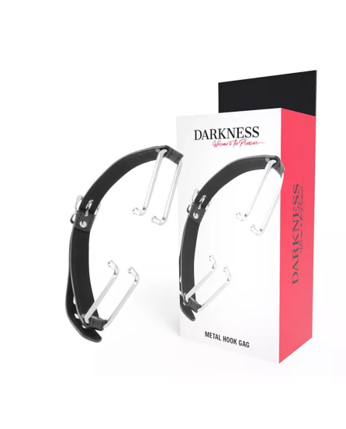 DARKNESS - GAG AVEC CROCHET NOIR